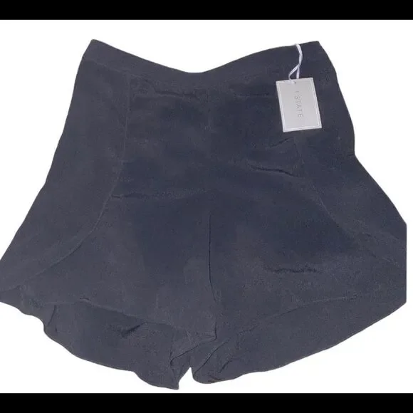 1.state Tulip Hem Black Shorts BNWT - Picture 5 of 5